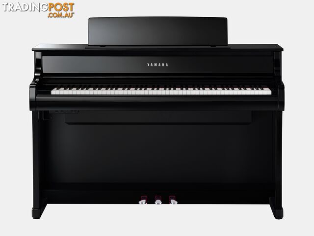 Yamaha Clavinova Digital Piano - CLP875 PE Polished Ebony with Matching Bench