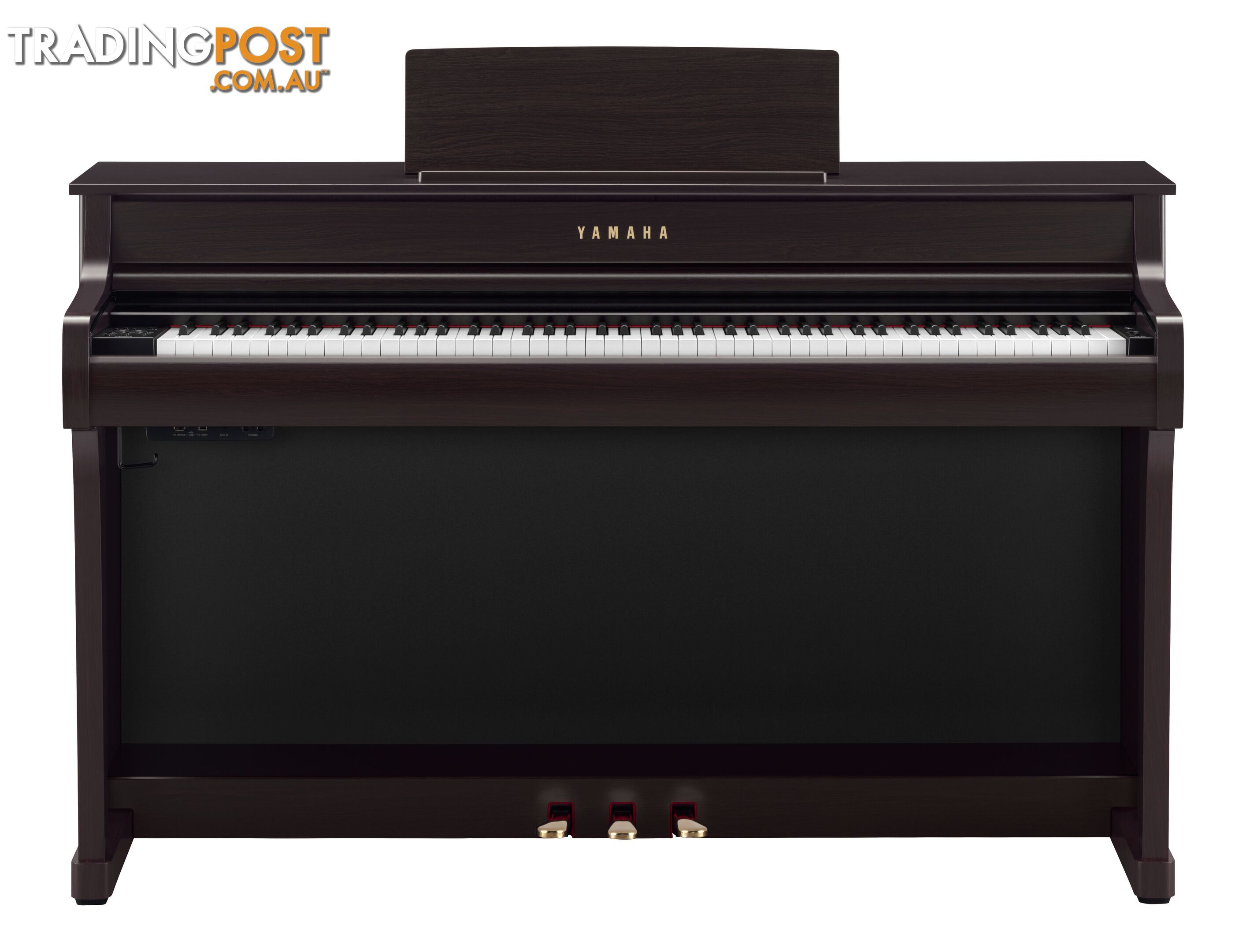 Yamaha Clavinova Digital Piano - CLP835R-Dark Rosewood with Matching Bench