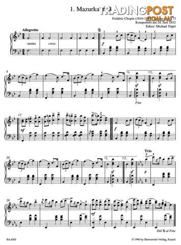 Chopin â Easy Piano Pieces and Dances - photo 3 of 3