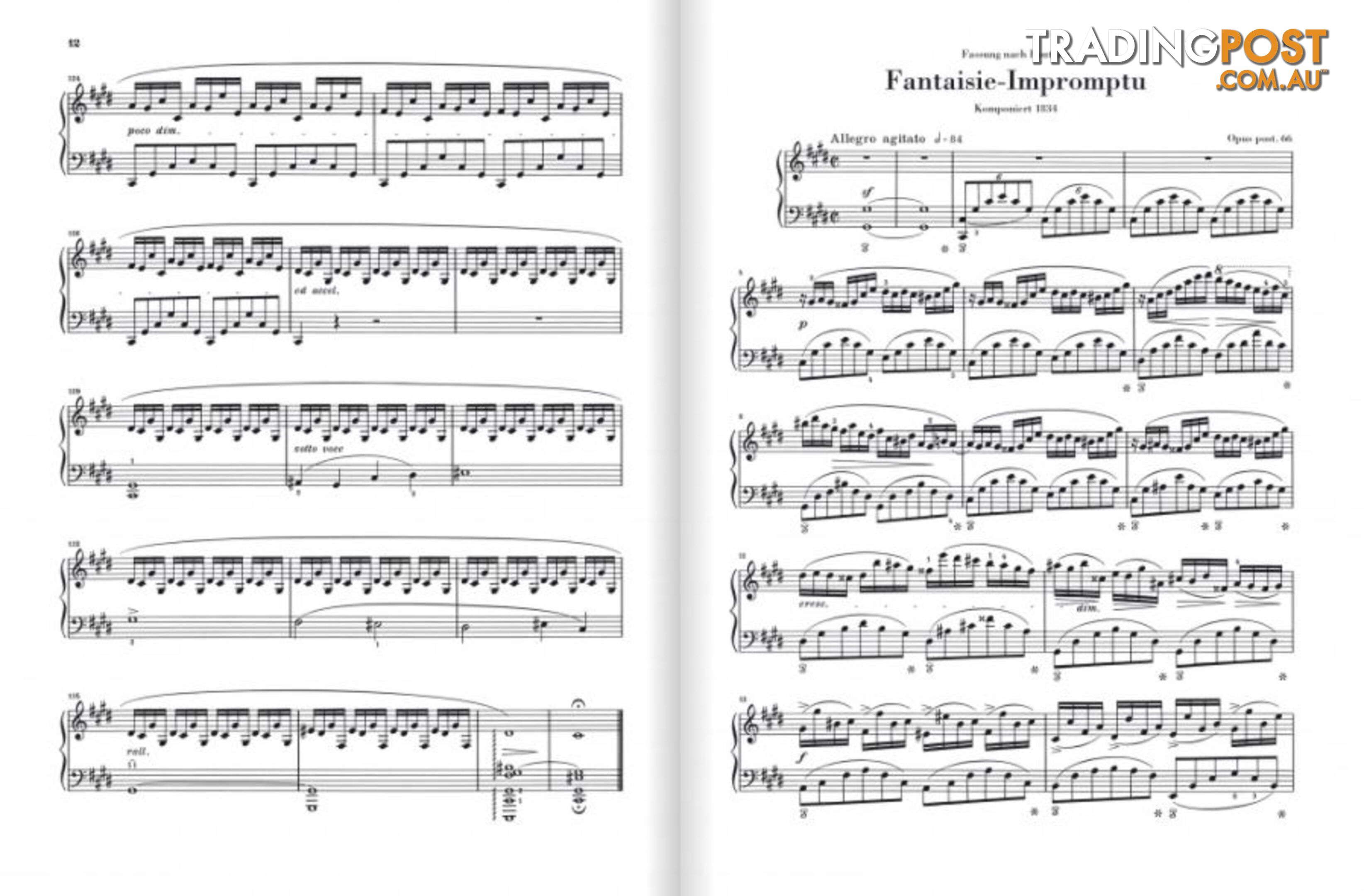 Chopin - Fantaisie-Impromptu c sharp minor op. post. 66 HN1320