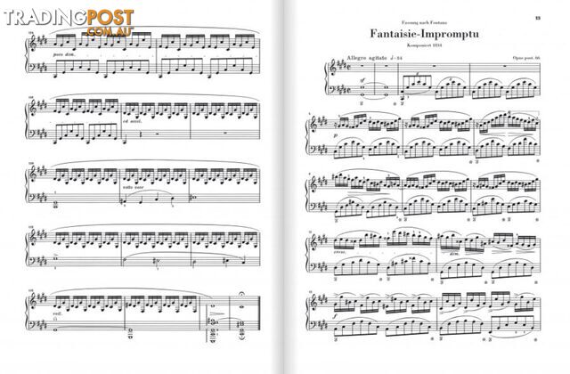 Chopin - Fantaisie-Impromptu c sharp minor op. post. 66 HN1320