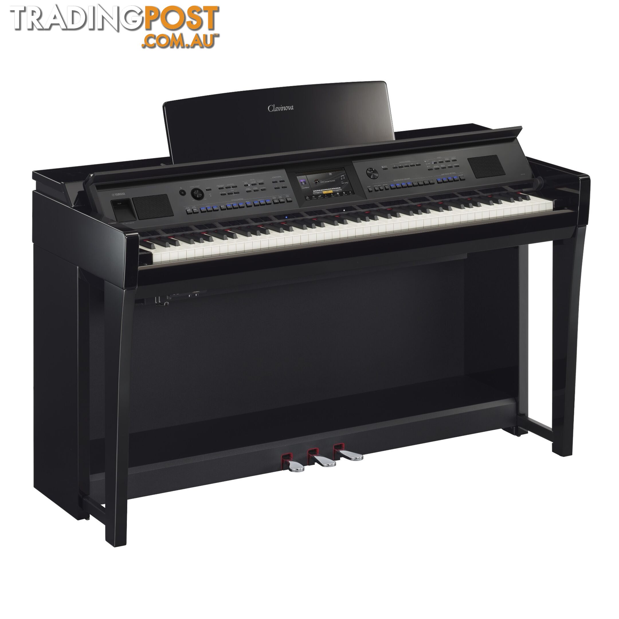 Yamaha Clavinova CVP905B Digital Piano Black Matt with Matching Bench CVP900 series