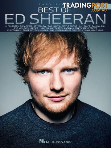 Best of Ed Sheeran â 3rd Edition (Easy Piano)