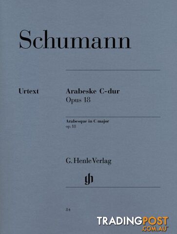 Schumann, Robert â Arabesque C major op. 18 (piano)