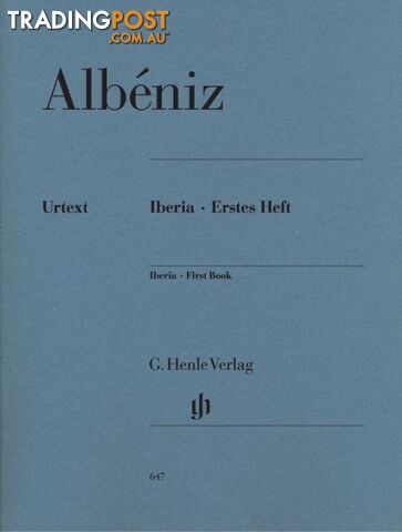Albeniz â Iberia, First Book (piano)