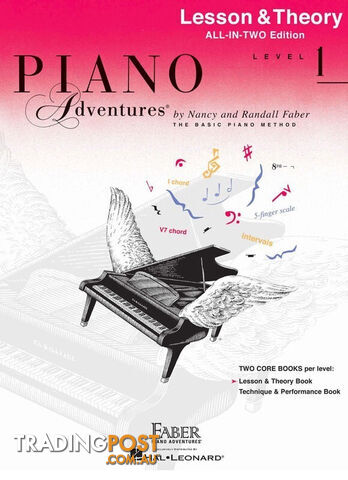 Piano Adventures All-In-Two Level 1 Lesson & Theory Book