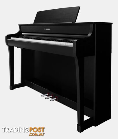 Yamaha Clavinova Digital Piano - CLP845 PE Polished Ebony with Matching Bench