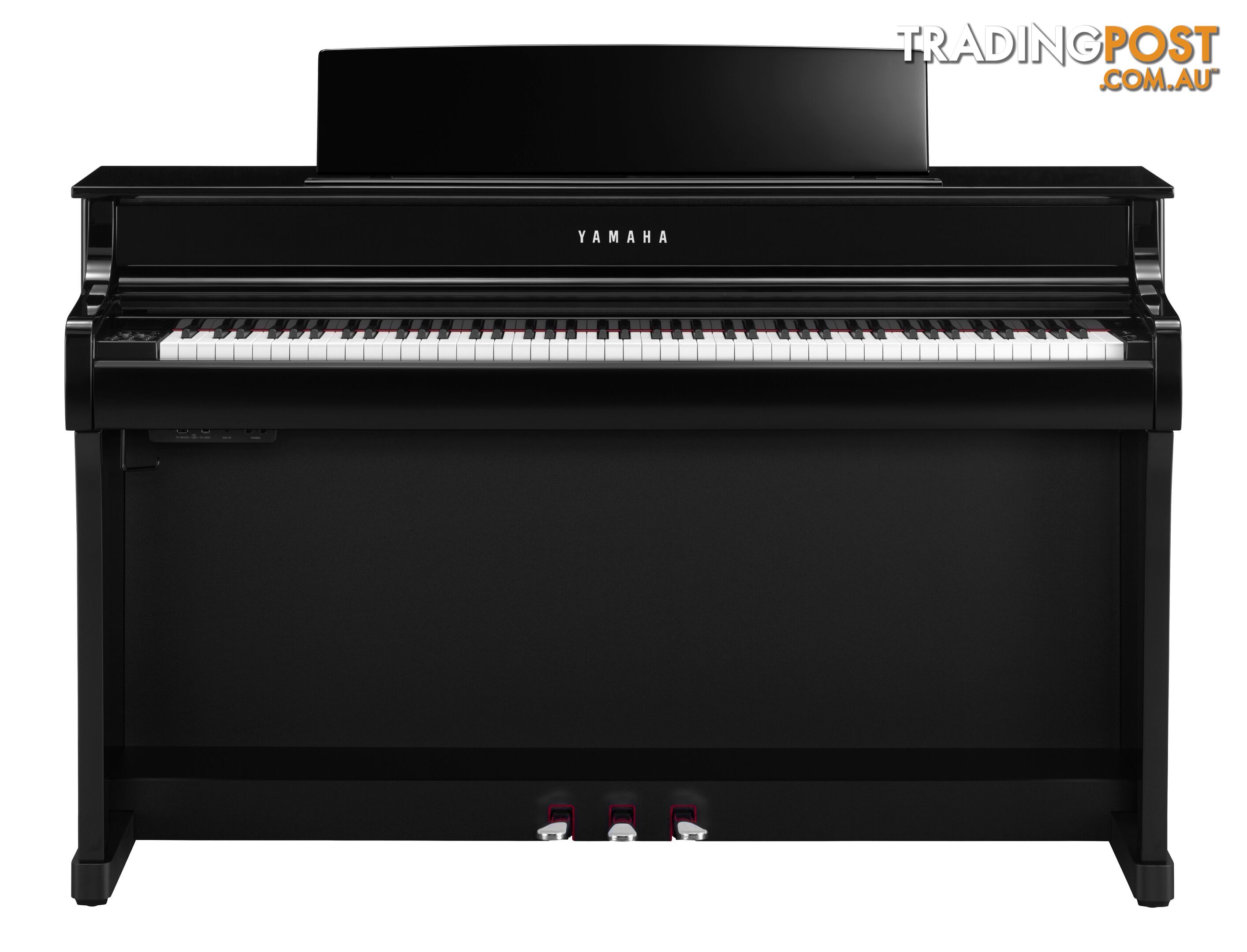 Yamaha Clavinova Digital Piano - CLP845 PE Polished Ebony with Matching Bench