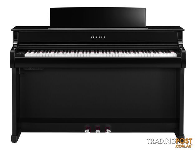 Yamaha Clavinova Digital Piano - CLP845 PE Polished Ebony with Matching Bench