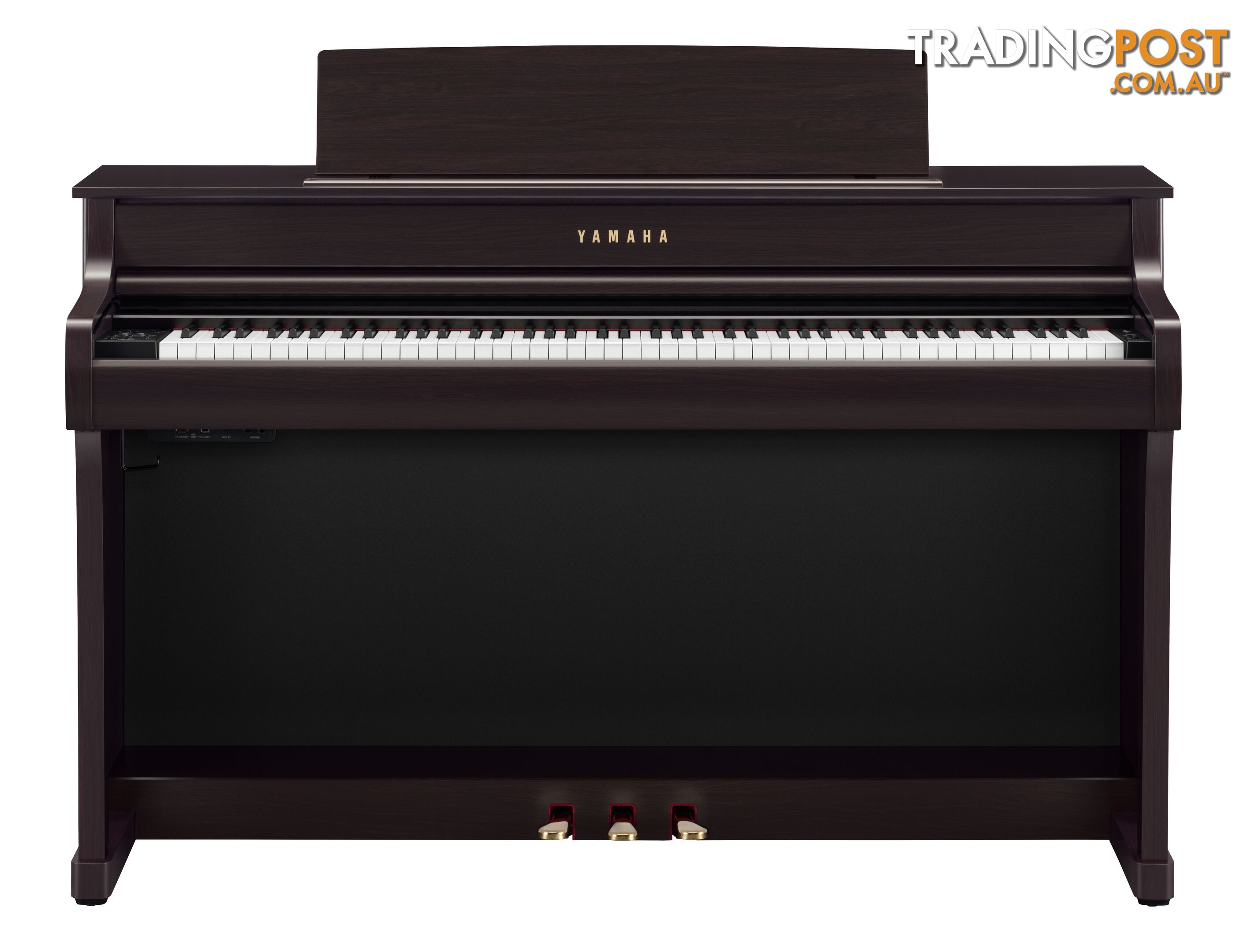 Yamaha Clavinova Digital Piano - CLP845 PE Polished Ebony with Matching Bench