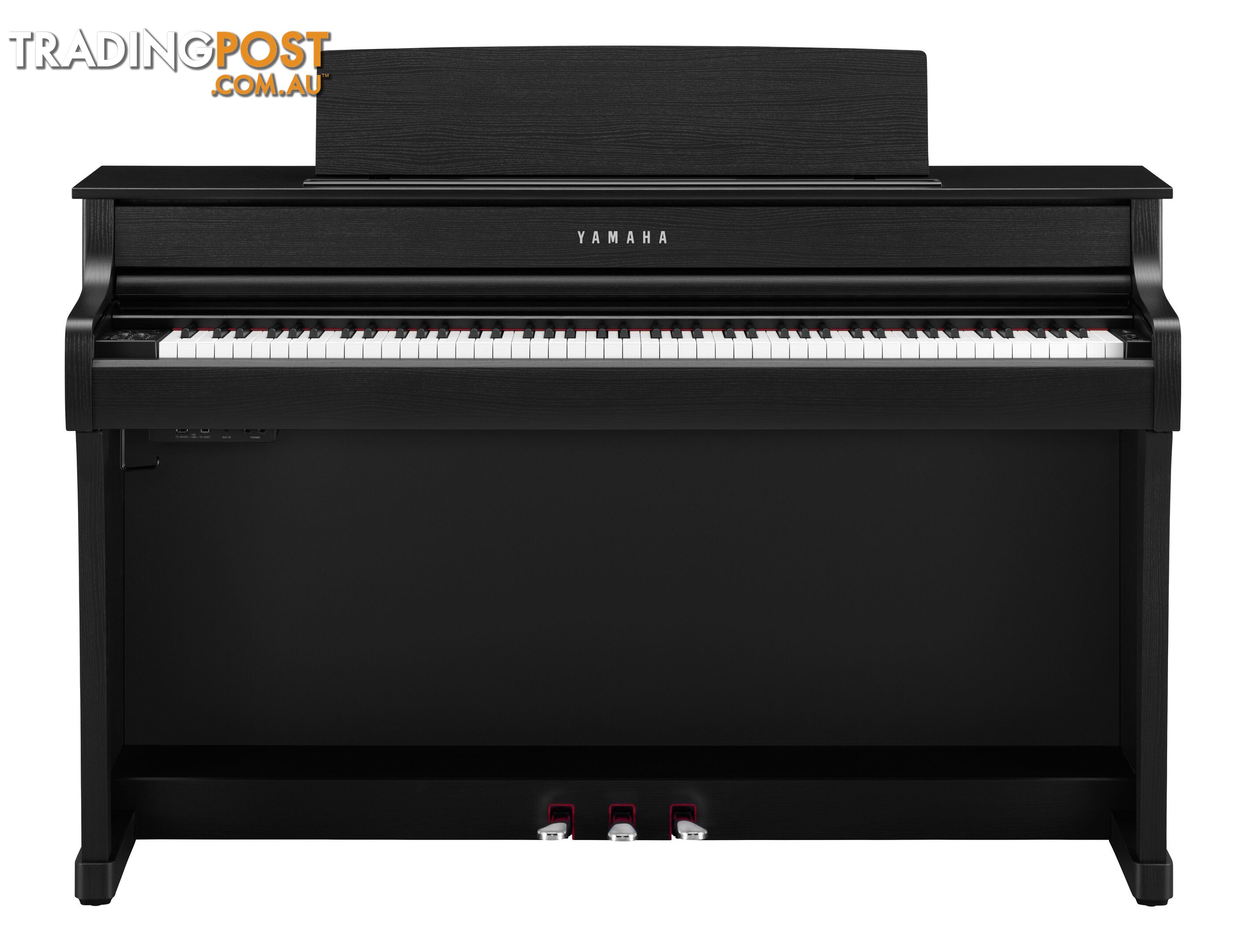 Yamaha Clavinova Digital Piano - CLP845 PE Polished Ebony with Matching Bench