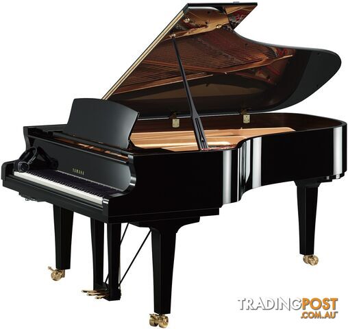 Yamaha C7X PE Silent SH3 227cm Grand Piano in Polished Ebony