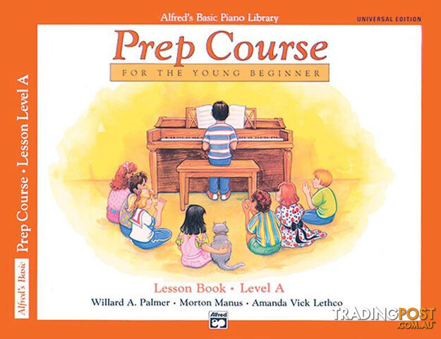 Alfred's Basic Piano Prep Course Lesson Book Level A