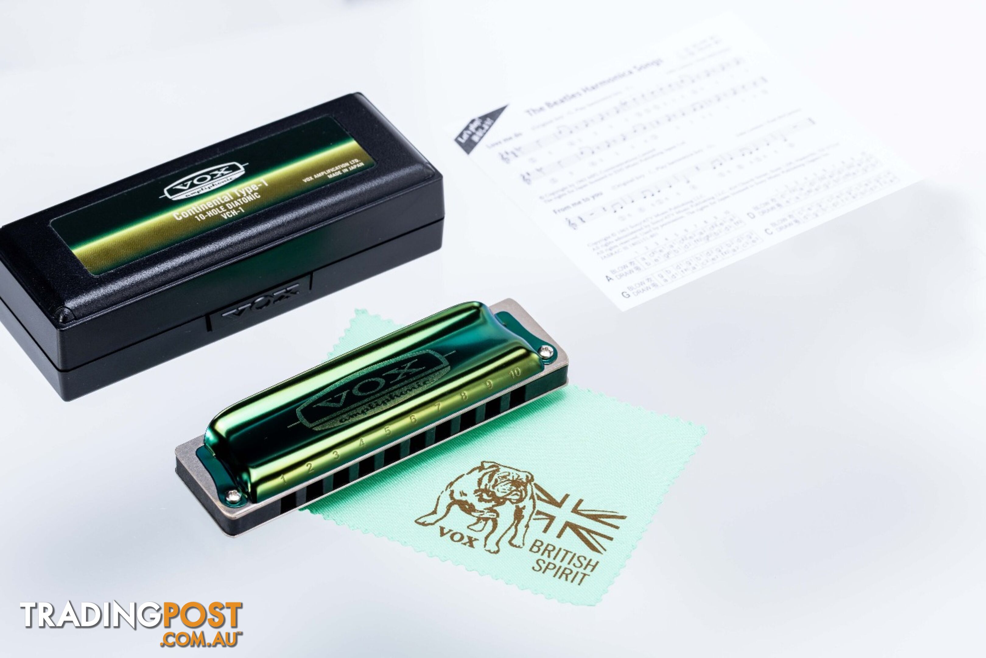 Continental Type 1 Harmonica