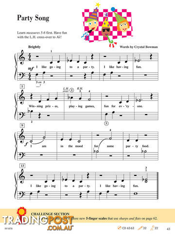 Piano Adventures Level 1 - Lesson Book