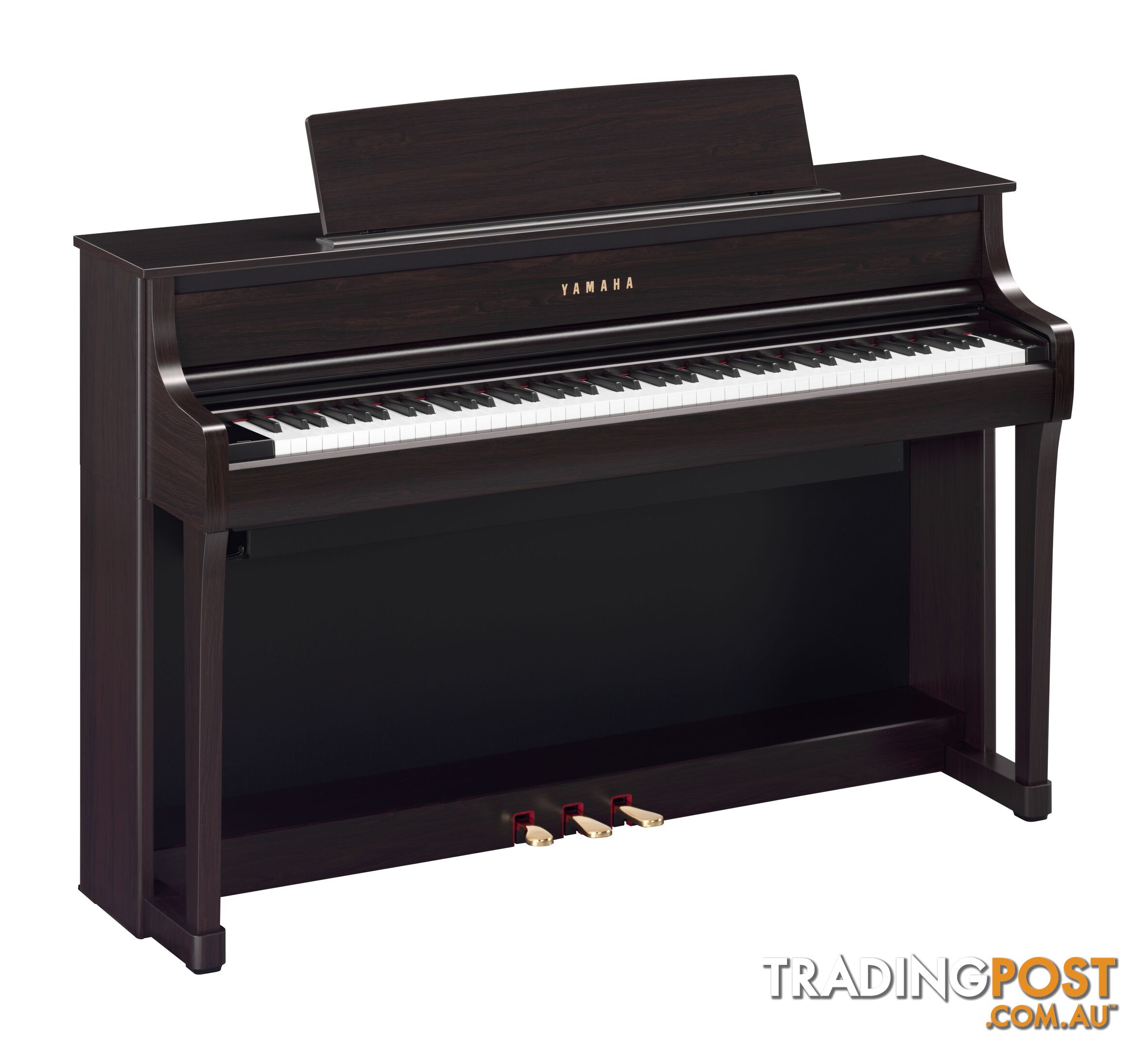 Yamaha Clavinova Digital Piano - CLP875 White Matt with Matching Bench