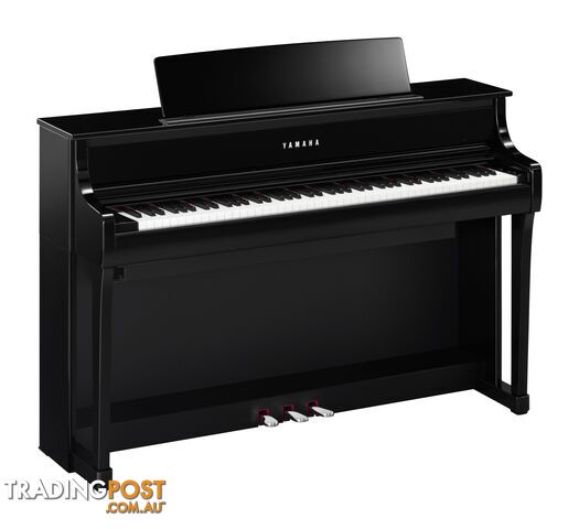 Yamaha Clavinova Digital Piano - CLP875 White Matt with Matching Bench