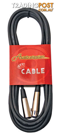 Australasian 20ft XLR to XLR Microphone Cable â 6m Mic â¦