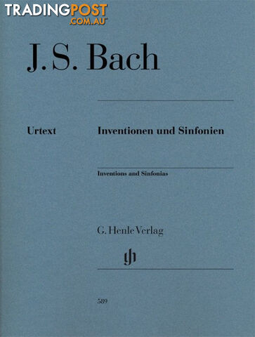 JS Bach  Inventions and Sinfonias