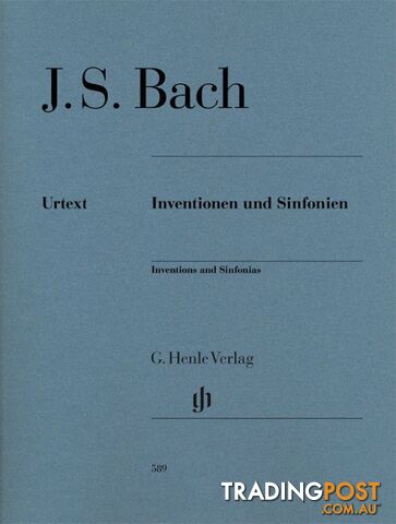 Bach JS â Inventions And Sinfonias