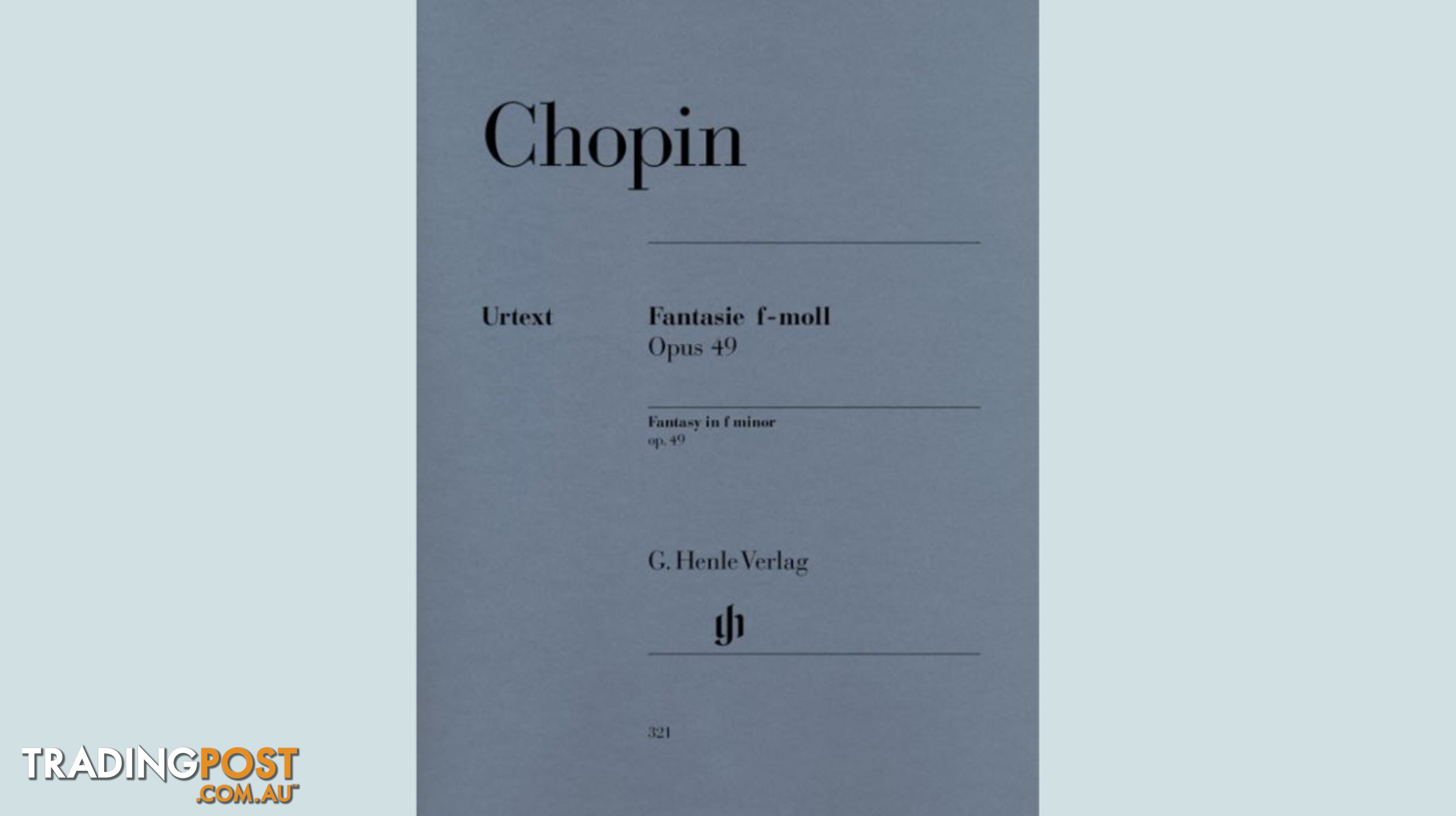 Chopin - Fantasy f minor op. 49