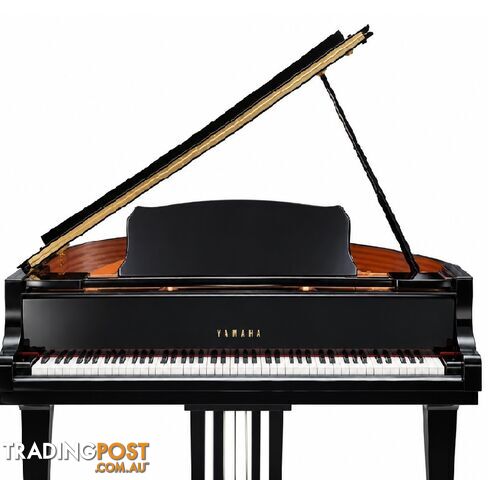 DGC1 Disklavier Enspire Standard Grand Piano Polished Ebony SILENT Piano System