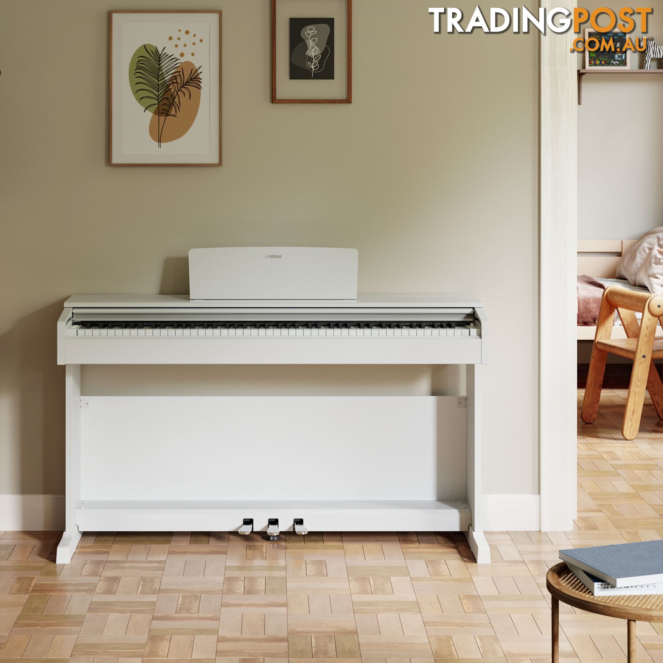 Yamaha Arius Digital Piano YDP145 in White