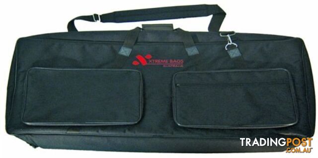 Keyboard Gig Bag 134L X 36W X 13D Cm Black