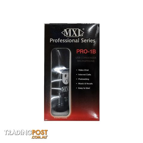 MXL Professional Series PRO-1B USB Condenser Microphone - photo 3 of 3