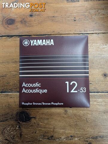 Yamaha GSA12P Phosphor Bronze Acoustic Guitar String Set Light Gauge