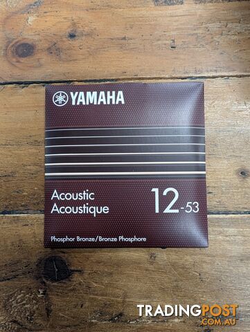 Yamaha GSA12P Phosphor Bronze Acoustic Guitar String Set Light Gauge