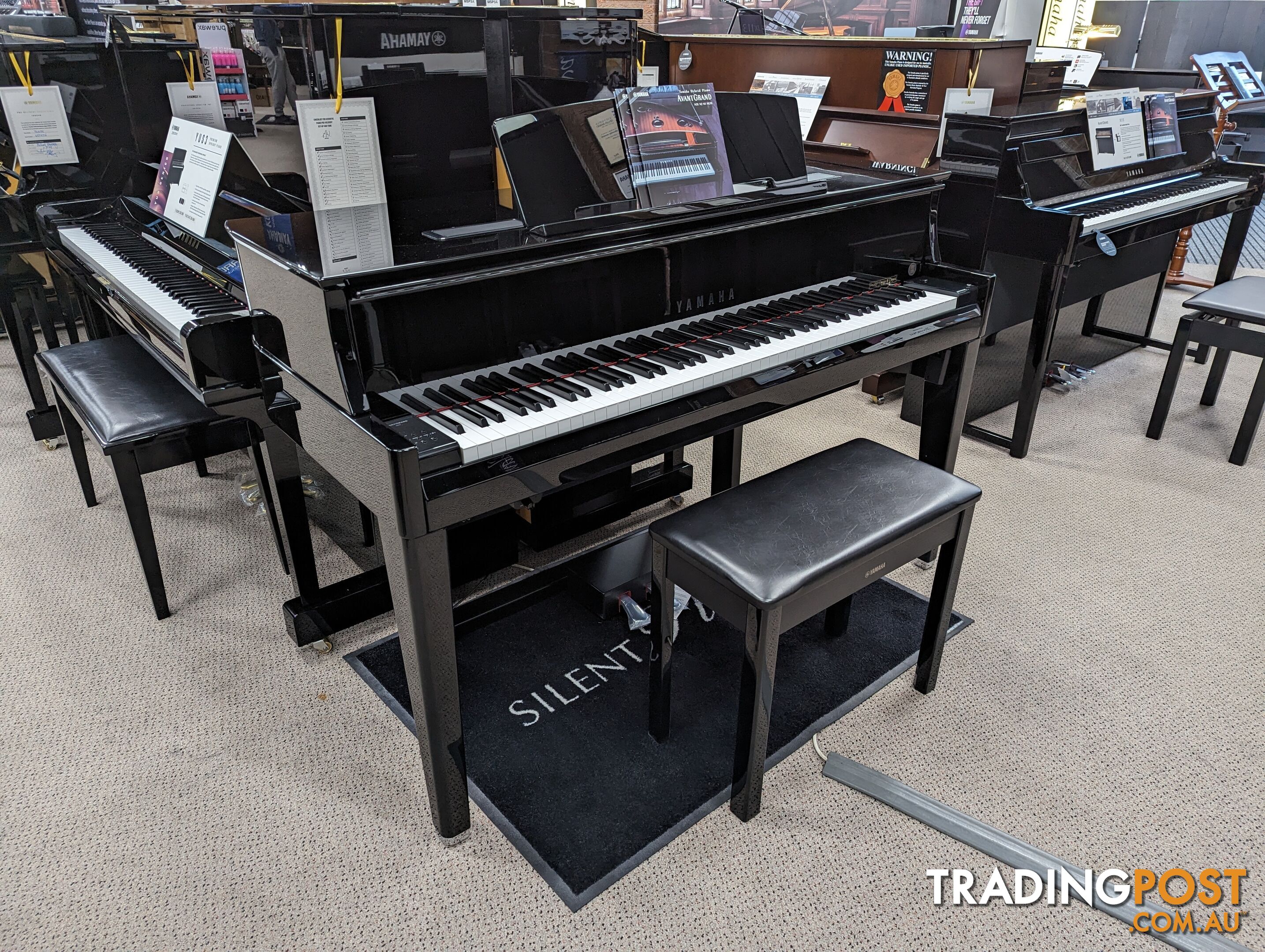 Yamaha Hybrid AvantGrand N1X  Piano Polished Ebony