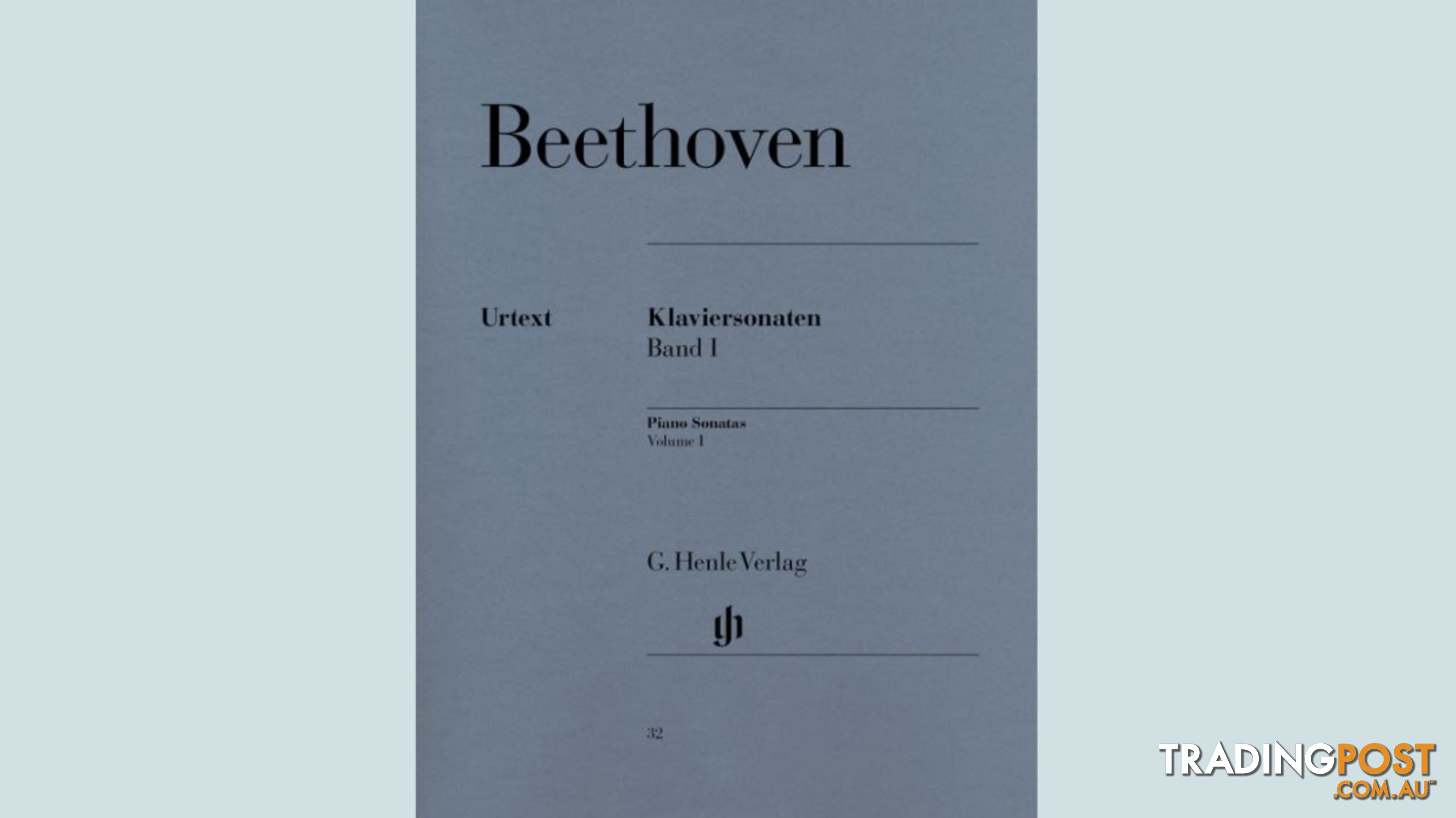Beethoven - Piano Sonatas, Volume I HN032