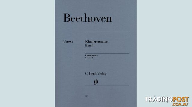 Beethoven - Piano Sonatas, Volume I HN032