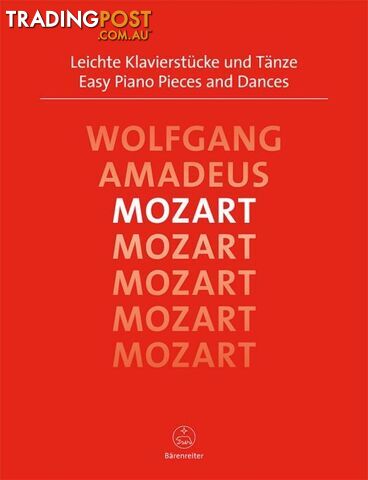 Mozart â Easy Piano Pieces and Dances (piano)