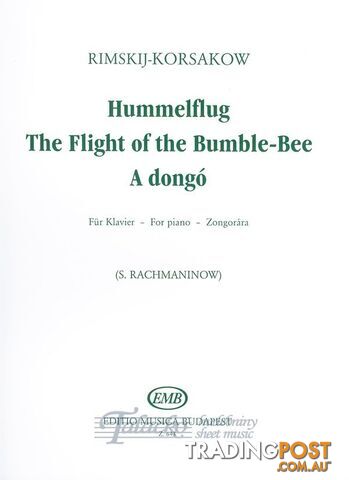 Rimsky-Korsakov arr Rachmaninoff â Flight of the Bumble Bee (piano)