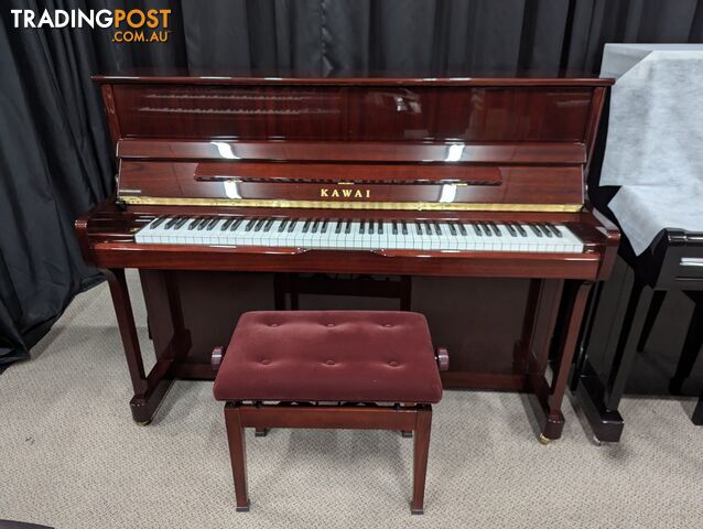 Kawai K2 114cm Upright Piano in Polished Mahogany