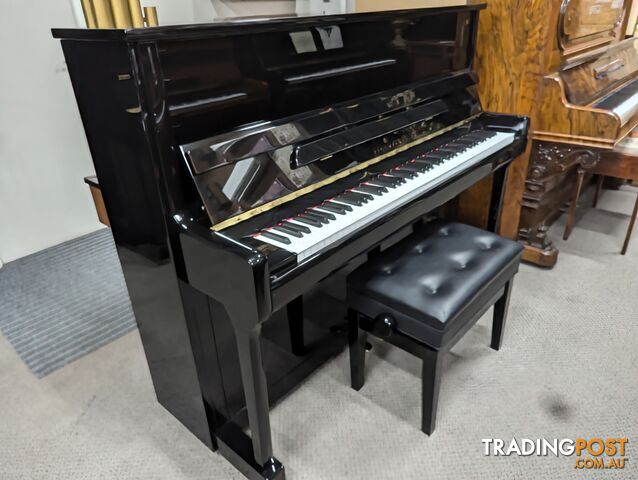 Brodmann CE-118 Upright Piano Ebony Polished