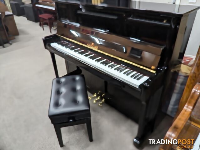 Brodmann CE-118 Upright Piano Ebony Polished