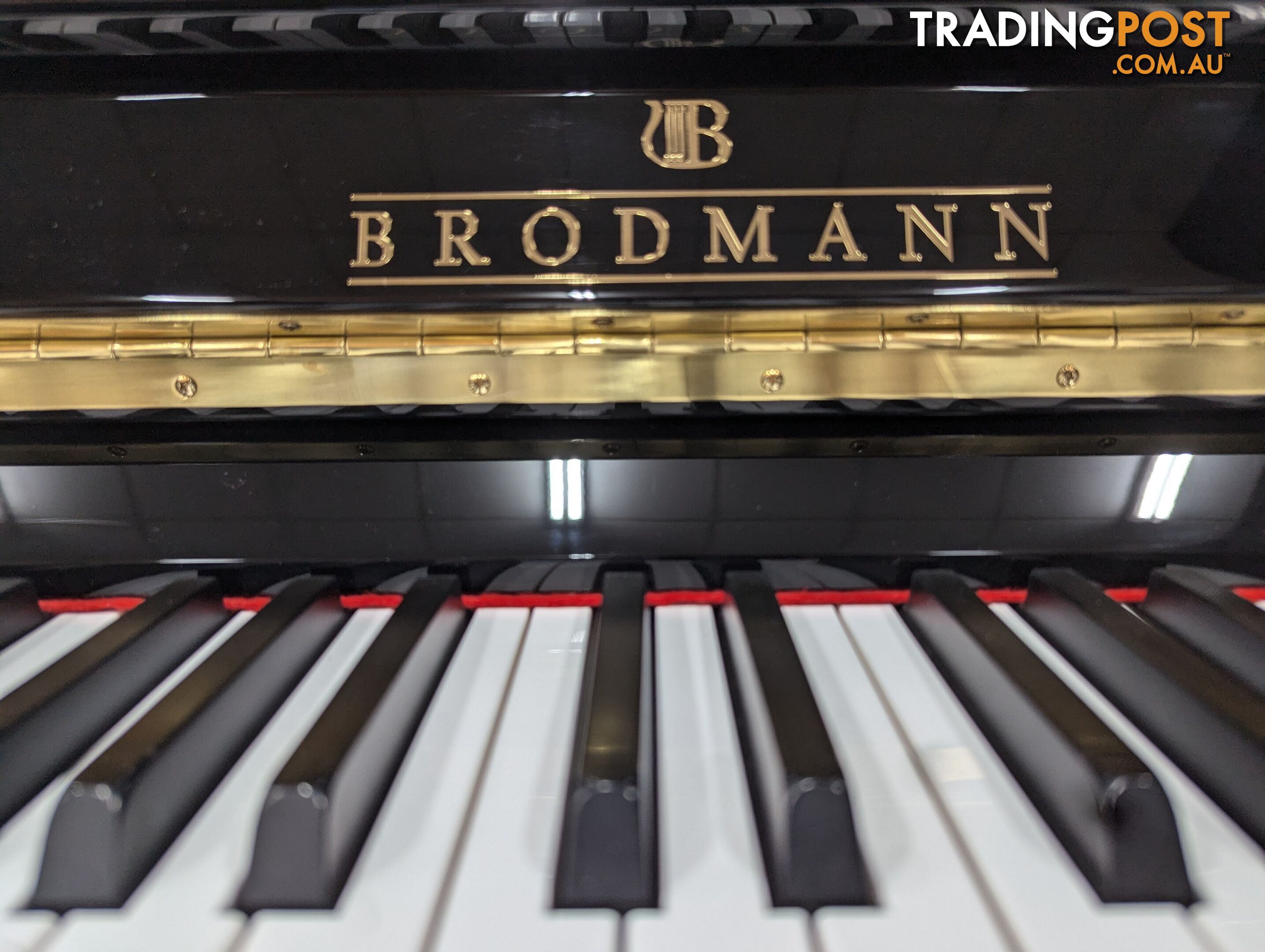 Brodmann CE-118 Upright Piano Ebony Polished