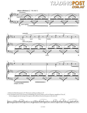 3 Ãtudes de Concert by Franz Liszt â Piano Solo - photo 3 of 3