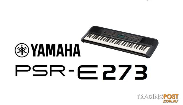 Yamaha E-Series PSR E273 Regular Series Yamaha PSRE273 Keyboard - Includes Bonus Headphones