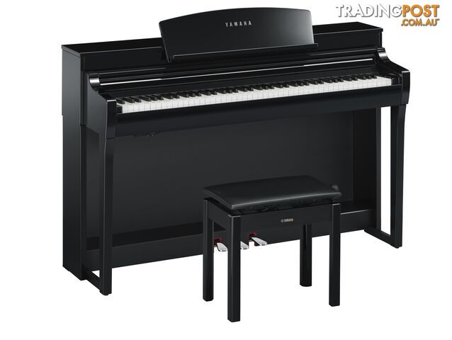 Yamaha Clavinova CSP-255 Digital Piano, Polished Ebony