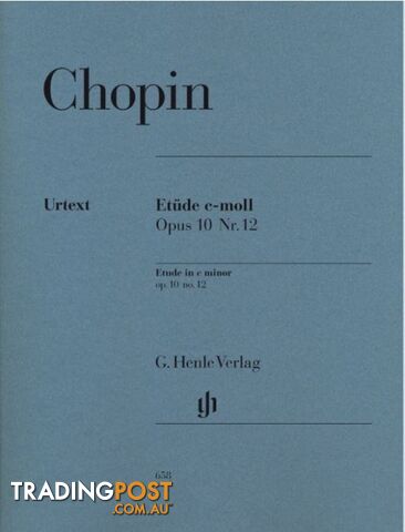 Chopin - Etude c minor op. 10 no. 12 (Revolution)