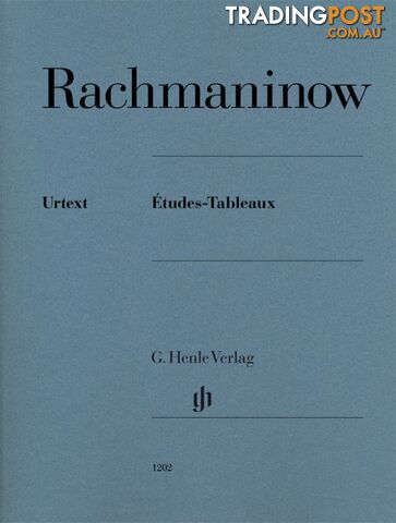 Rachmaninoff â Ãtudes-Tableaux (Piano)