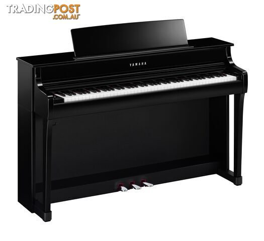 Yamaha Clavinova Digital Piano - CLP845 PE Polished Ebony with Matching Bench