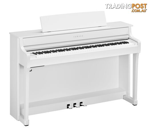 Yamaha Clavinova Digital Piano - CLP845 W White with Matching Bench