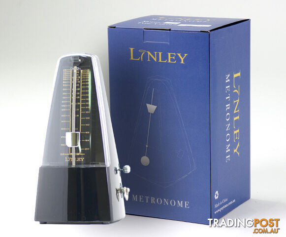 00910 Linley Metronome with bell â Gloss Black