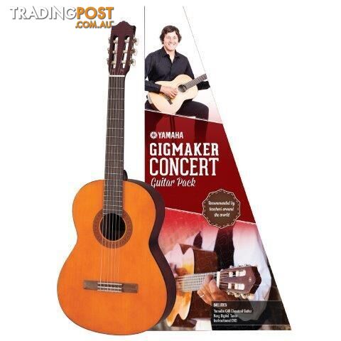 C40 Yamaha Gigmaker Concert Classical Guitar Pack