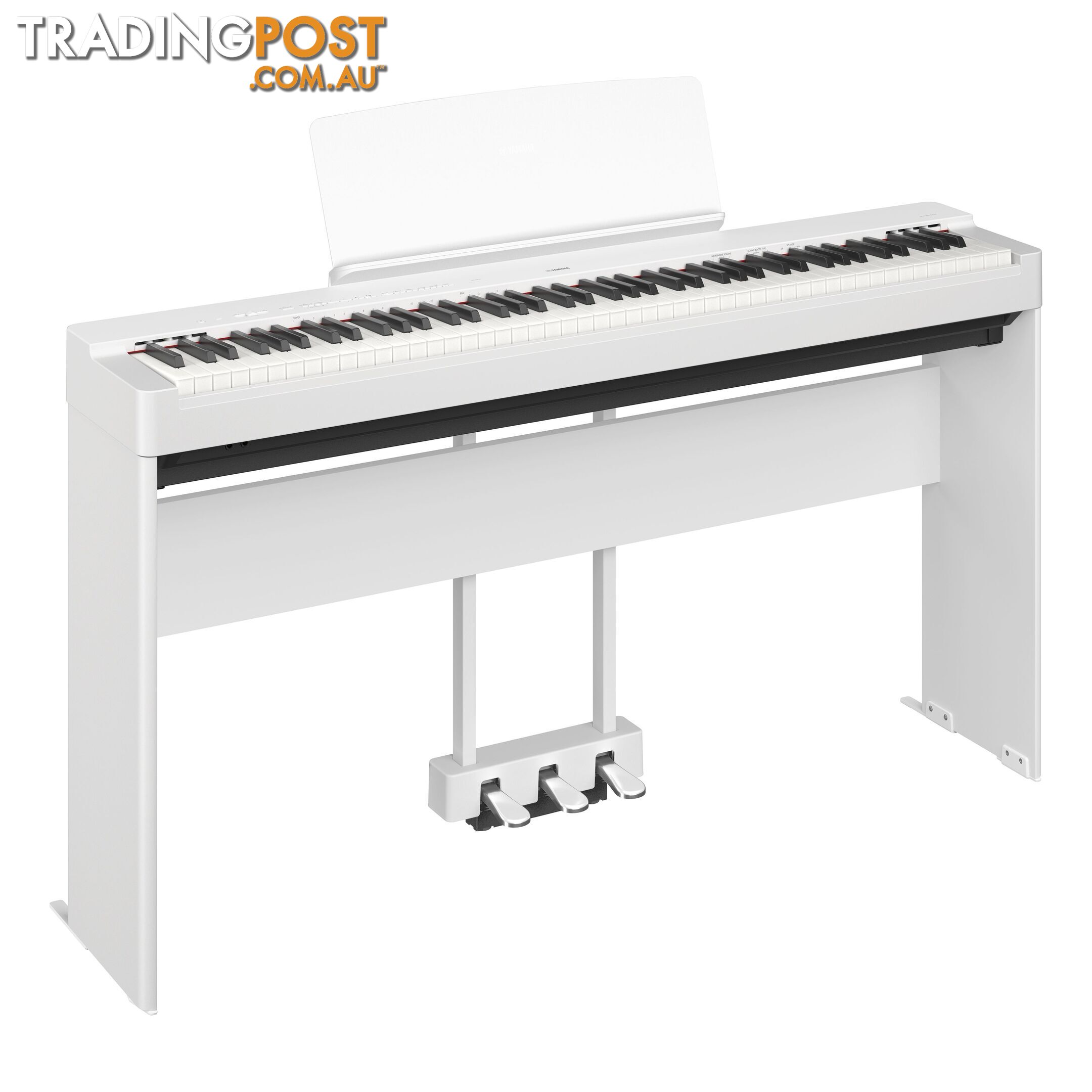 Yamaha L-200 White Stand for P-225 Portable Digital Piano